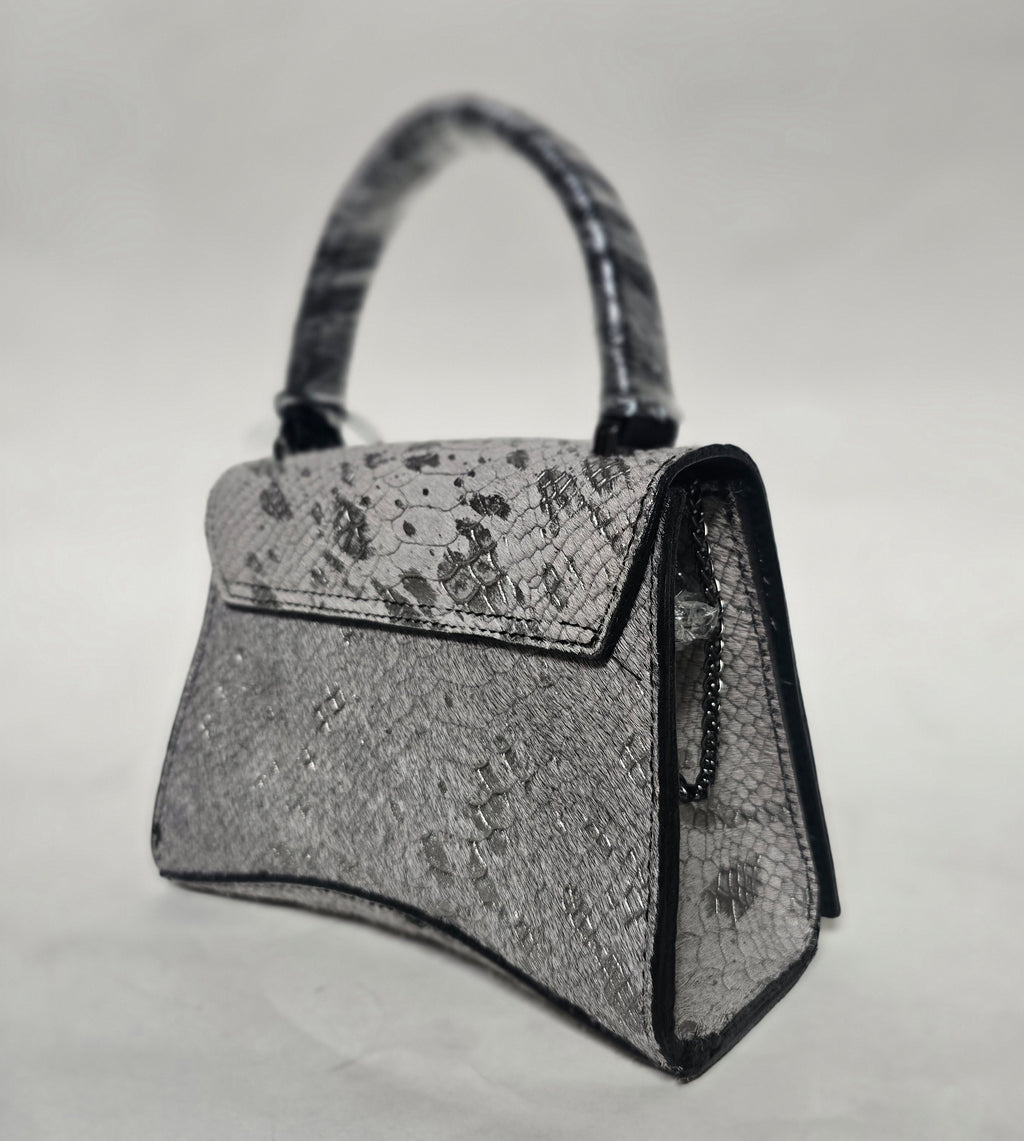 Ladies cowhide fur Handbag