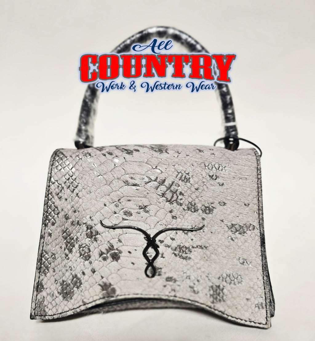 Ladies cowhide fur Handbag